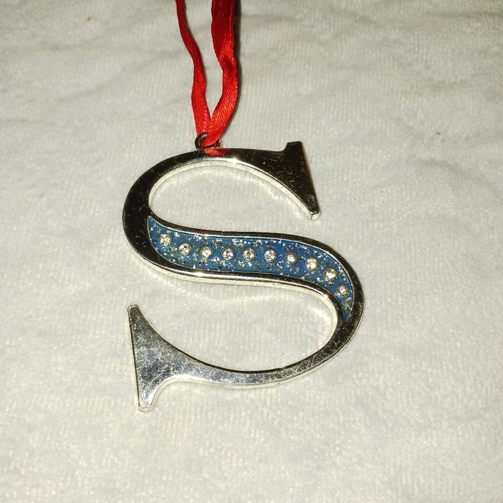 "S" Ornament
